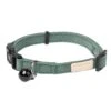 FuzzYard Life Cat Collar Myrtle Green 1 FuzzYard Life Cat Collar Myrtle Green -Fuzzyard FuzzYard Life Cat Collar Myrtle Green