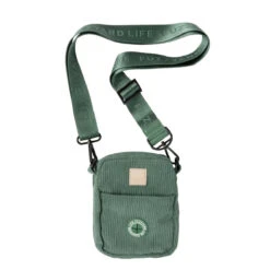 FuzzYard Life Corduroy Cross Body Bag Myrtle Green -Fuzzyard FuzzYard Life Corduroy Cross Body Bag Myrtle Green 4