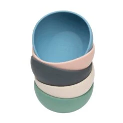 FuzzYard Life Silicone Dog Bowl French Blue Medium -Fuzzyard FuzzYard Life Silicone Dog Bowl French Blue Medium 3