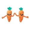Fuzzyard Easter Carrots 2 Piece String Plush Cat Toy ***