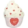 FUZZYARD DOG TOY I WUFF YOU CUPCAKE