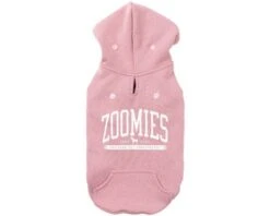 FUZZYARD ZOOMIES HOODIE PINK SIZE 1