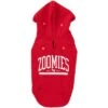 FUZZYARD ZOOMIES HOODIE RED SIZE 3 -Fuzzyard large 100000135621 FY ZOOMIES HOODIE RED 3