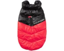 FUZZYARD SOUTH HARLEM JACKET RED SIZE 6