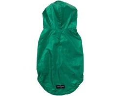 FUZZYARD FLIPSIDE RAINCOAT GREEN/BEIGE SIZE 7