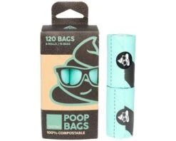 FUZZYARD POOP BAGS COMPOST BAGS 120PK